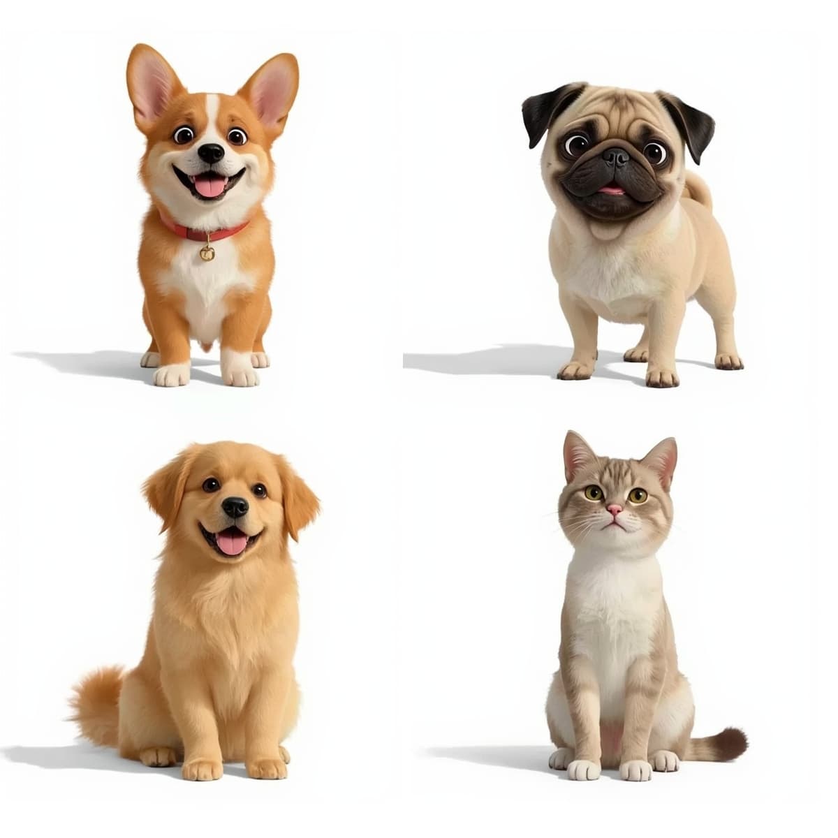 Beloved pets including dogs and cats joining the story