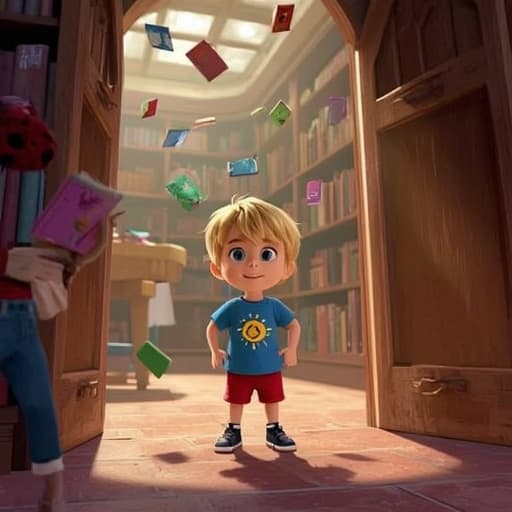 Lewis and the Whispering Library