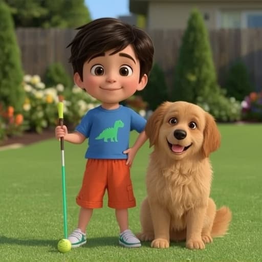 Jake and Rocky's Golf Adventure